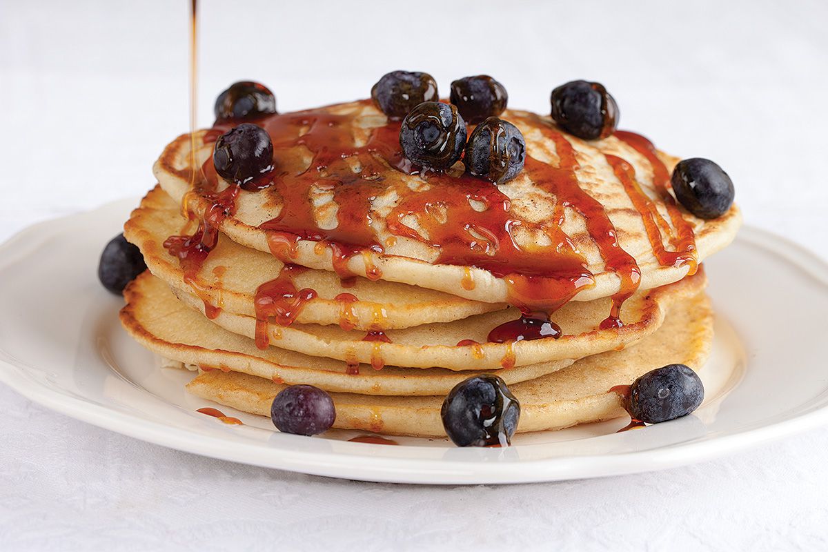 Blueberry pancakes - great for breakfast