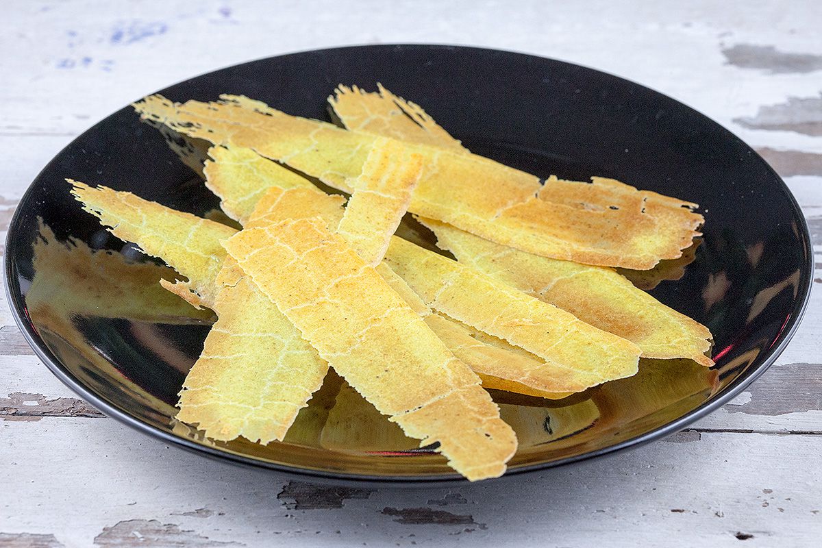 Thin curry cookies