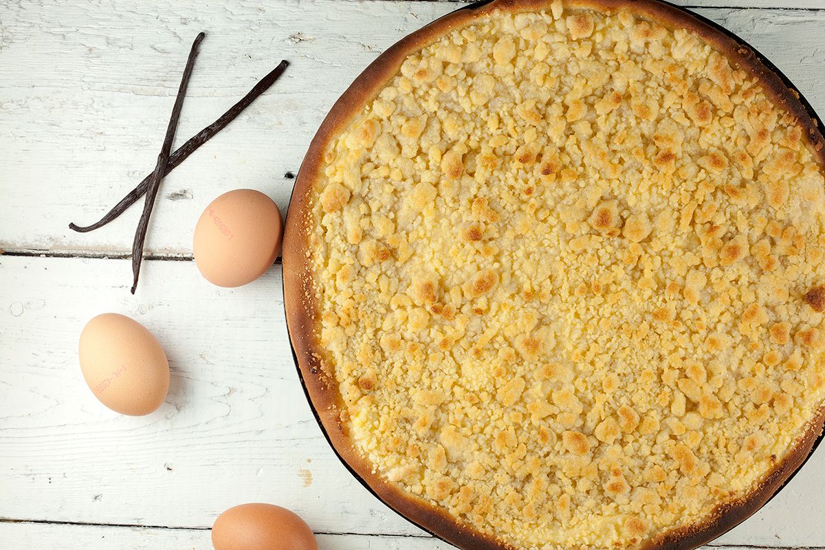 Dutch crumb pie - Kruimelvlaai