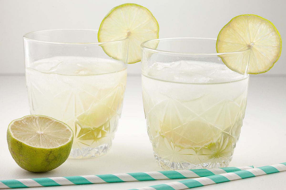 Classic caipirinha