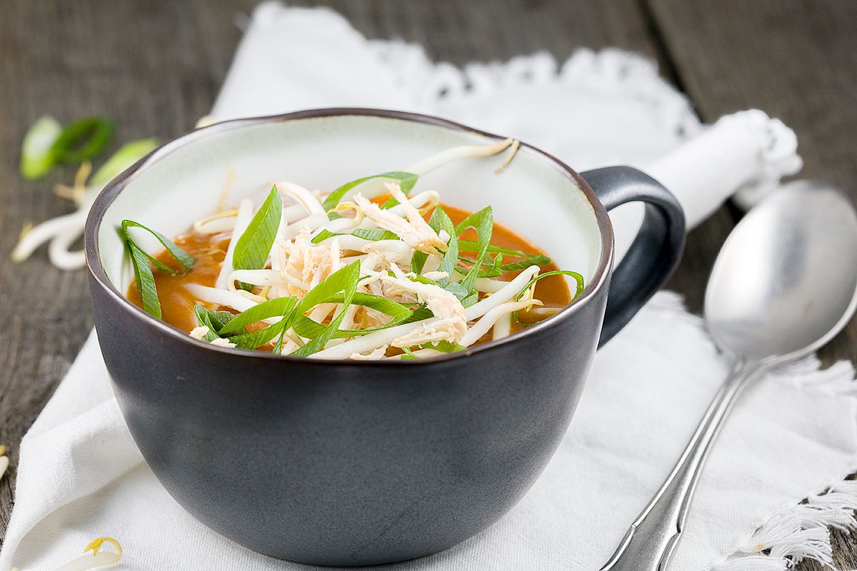 Chinese tomato soup