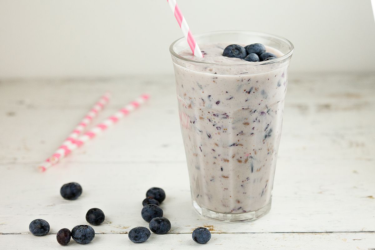 Blueberry smoothie