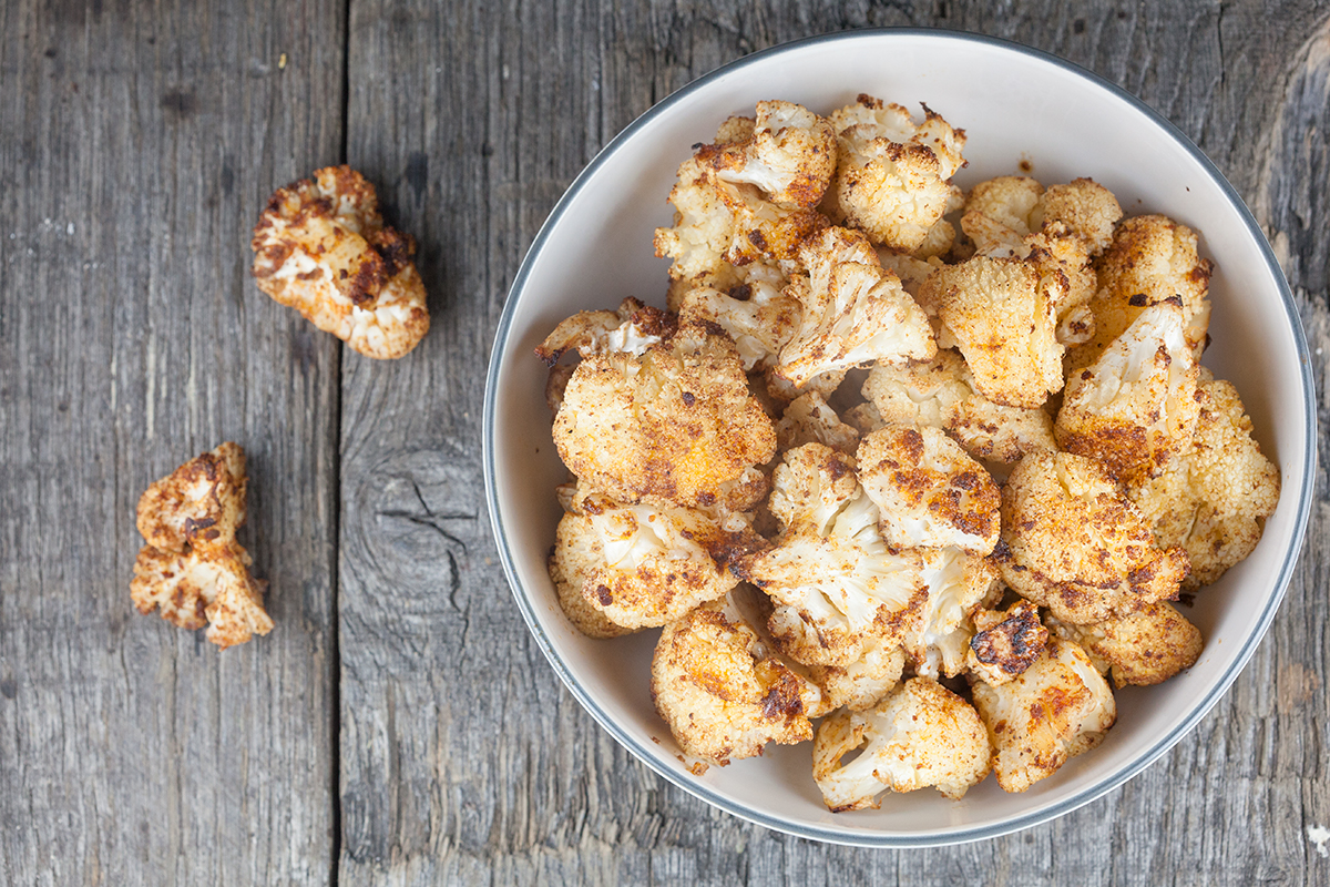 Roasted spiced cauliflower
