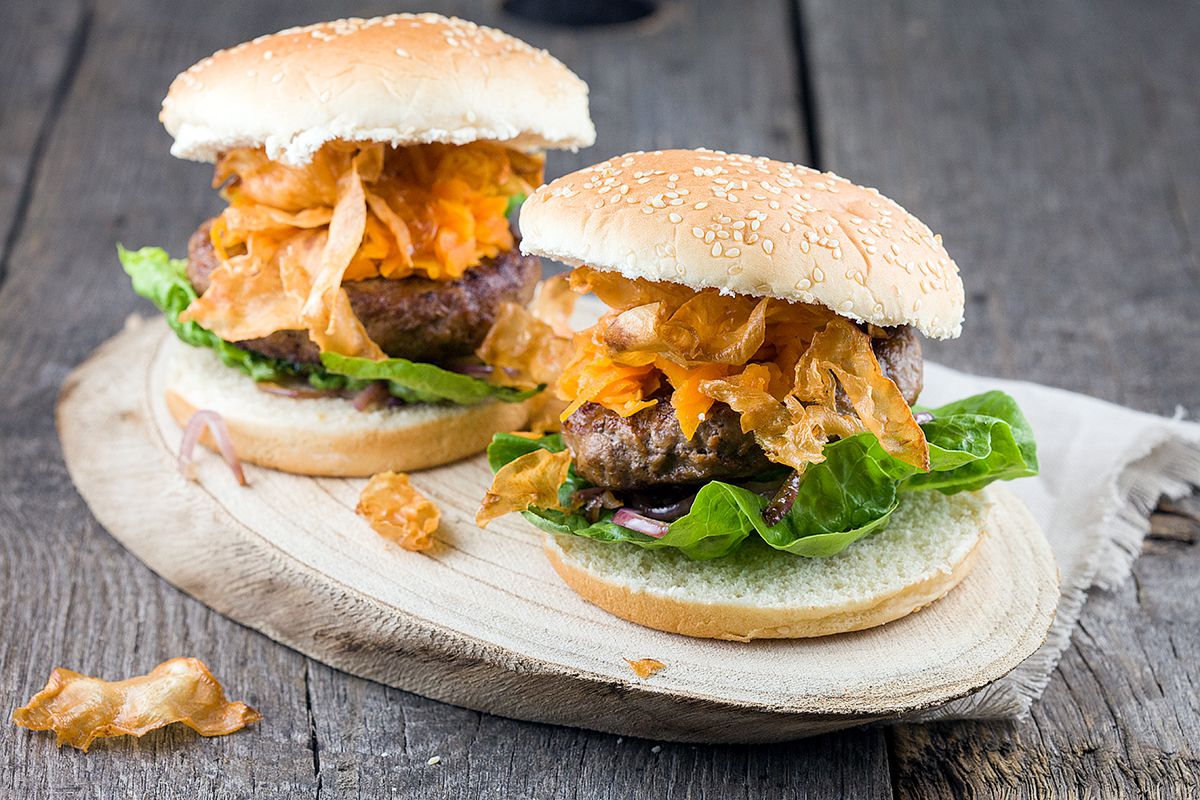 'Winter' hamburger