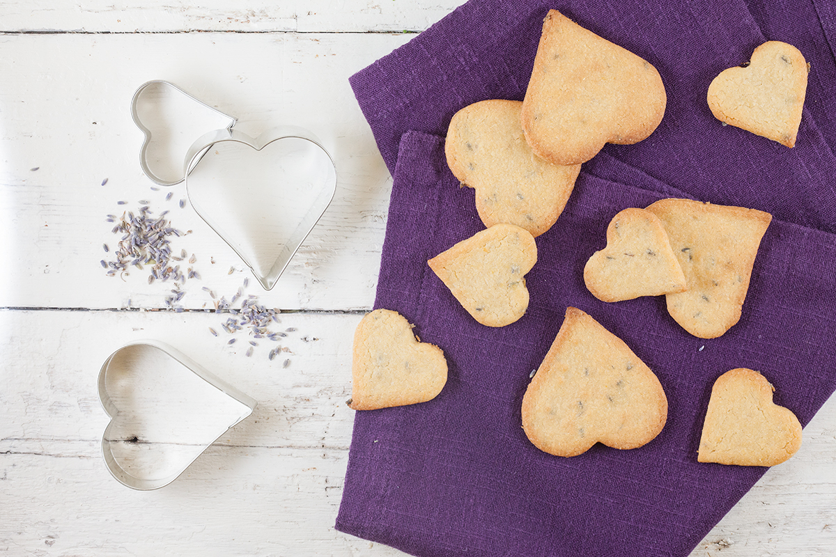 Lavender lemon cookies
