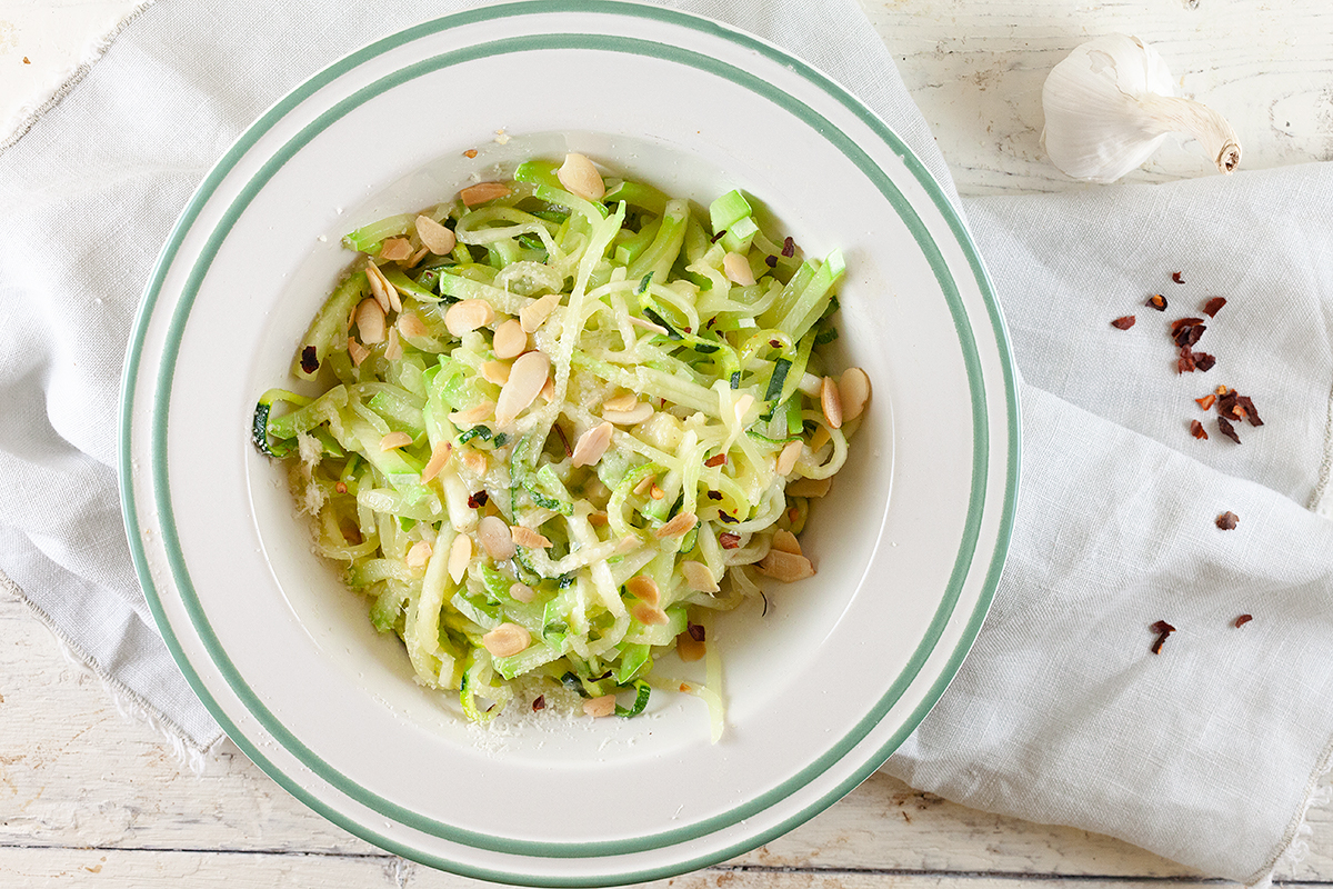 Pan-fried cheesy summer squash