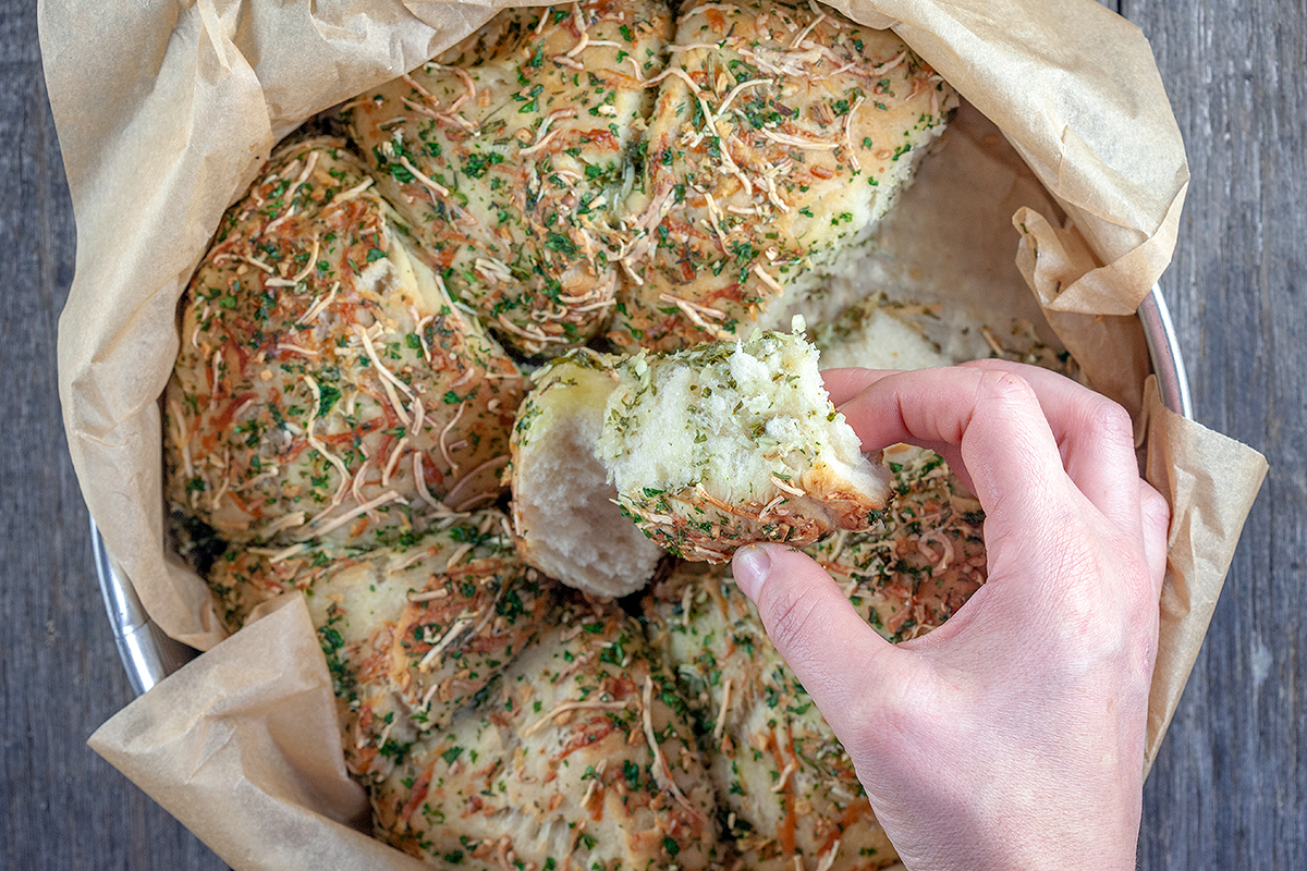 Garlic and herb bread