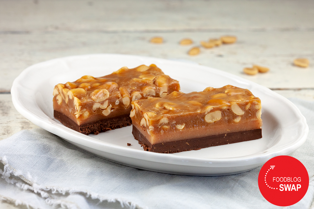 Homemade snickers