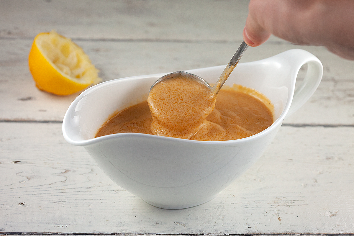 Creamy lobster sauce