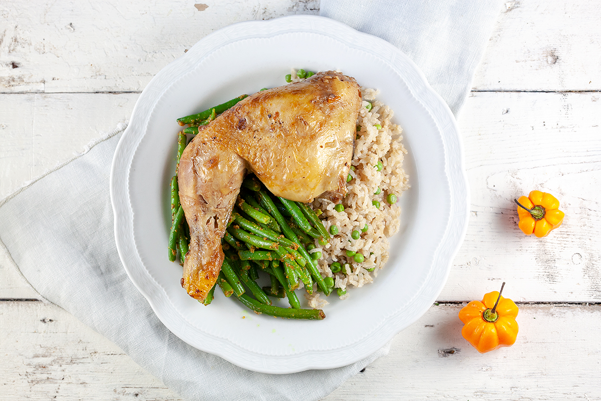 Slow cooker spicy chicken