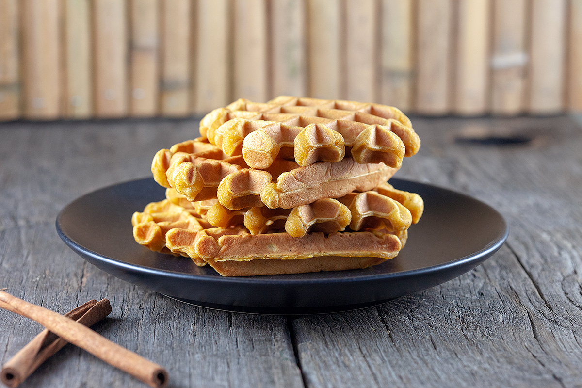 Pumpkin waffles
