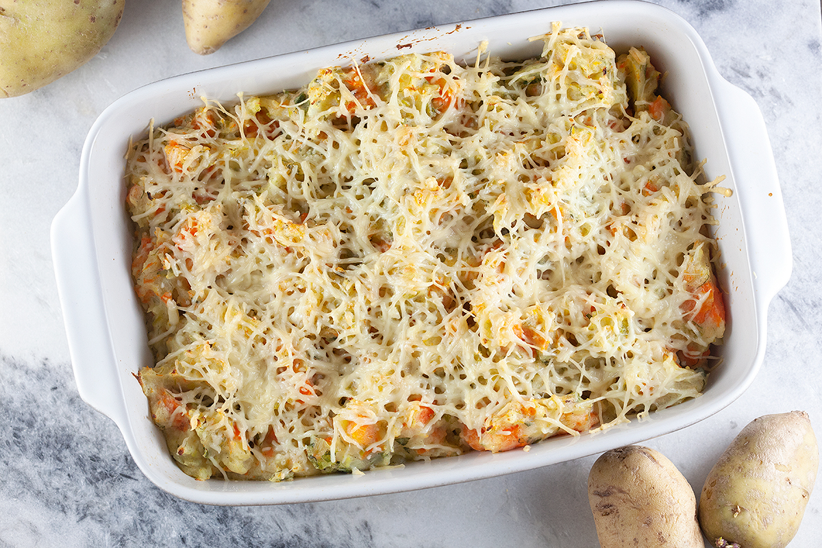 Dutch hutspot casserole