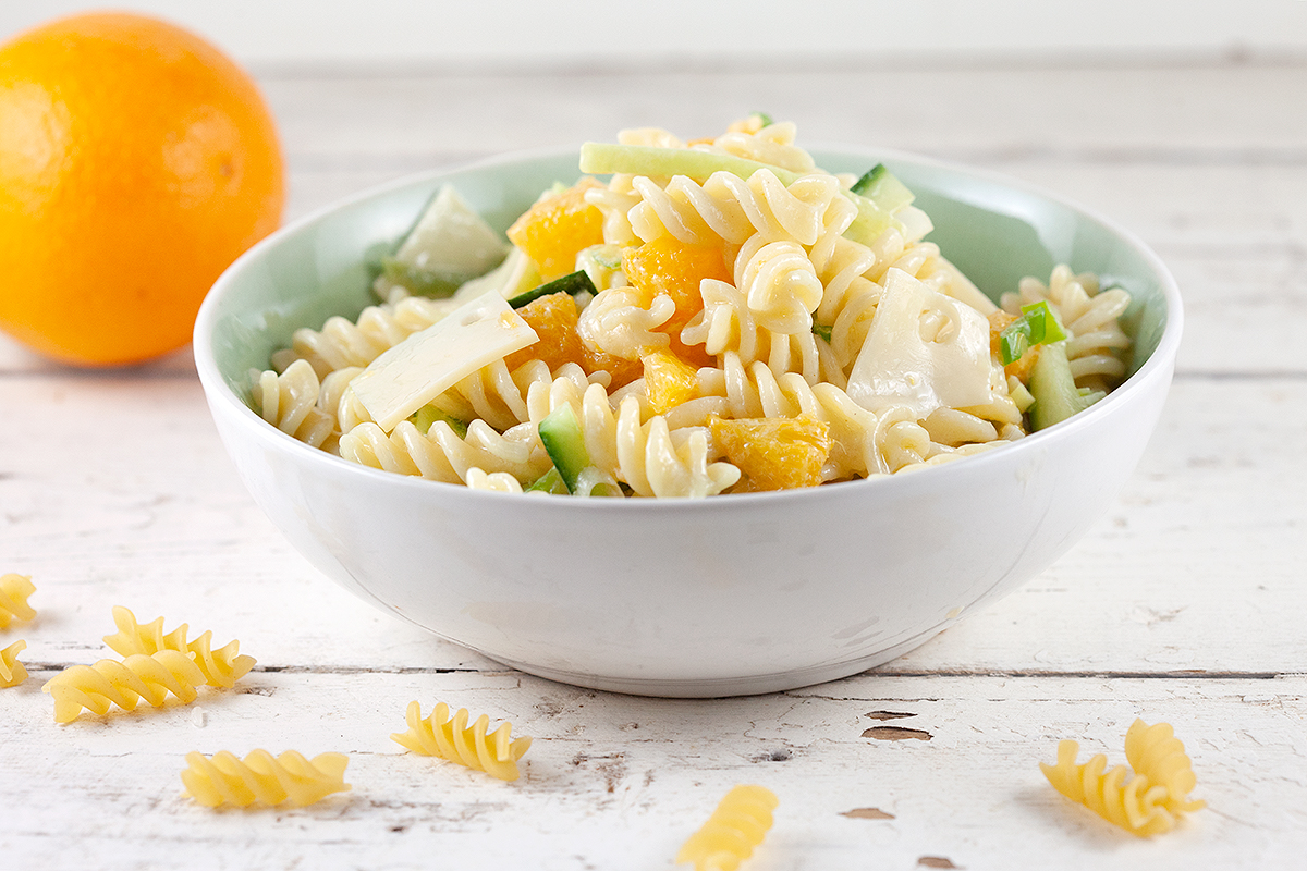 pasta salad with orange dressing Orange Chicken Pasta Salad