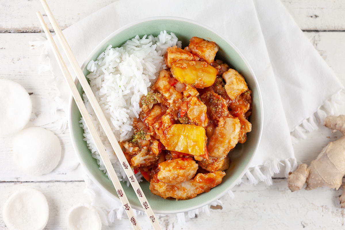 Sweet and sour chicken